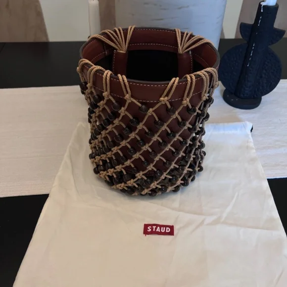 Staud Moreau Cage Bucket Bag - Picture 2 of 5